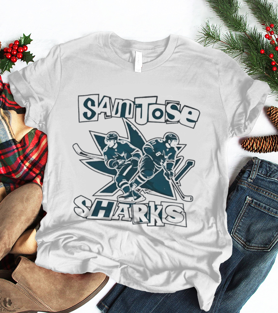 San Jose Sharks NHL Hockey Players Team T-Shirt
