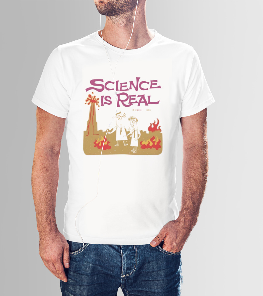Science Is Real They Might Be Giants Alternative Rock T-Shirt