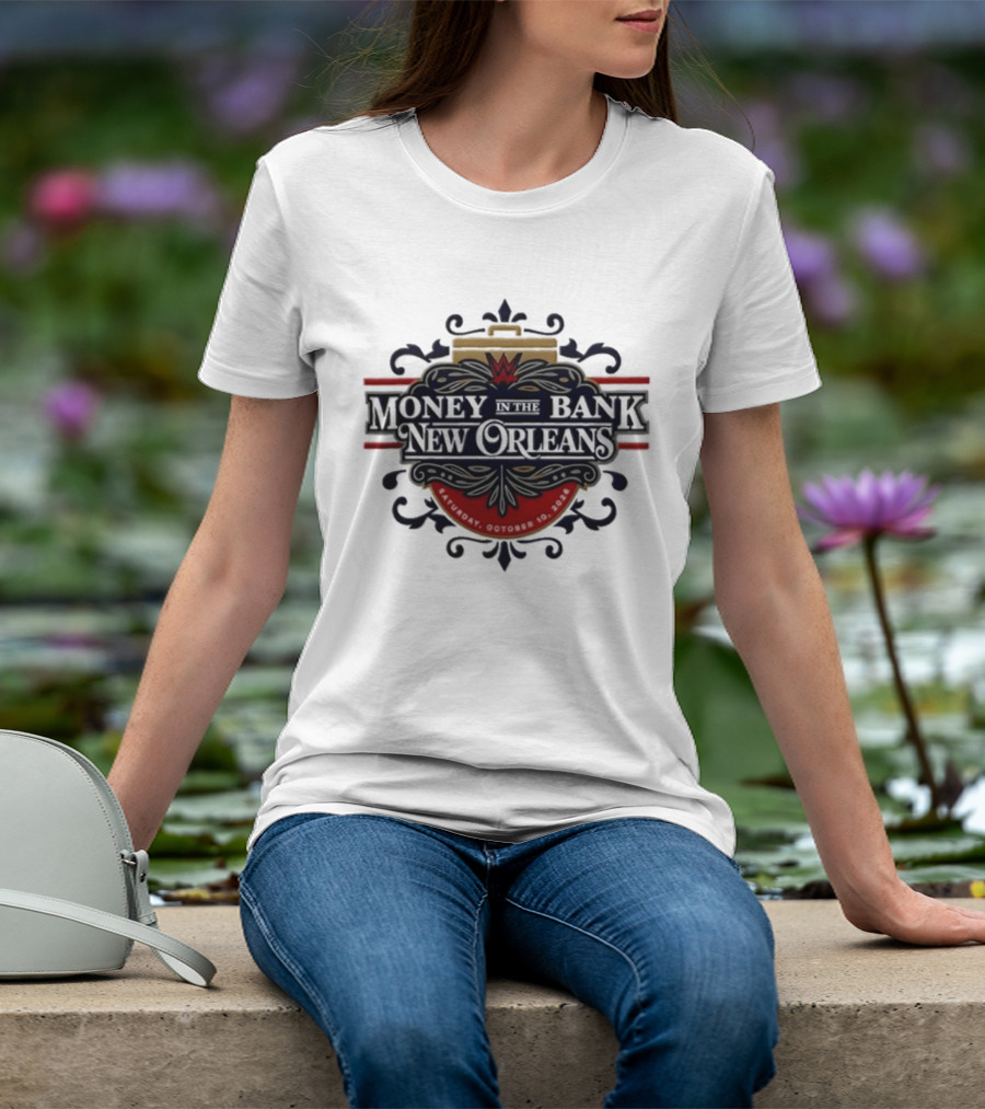 WWE Money In The Bank New Orleans 2026 ProSphere Event T-Shirt