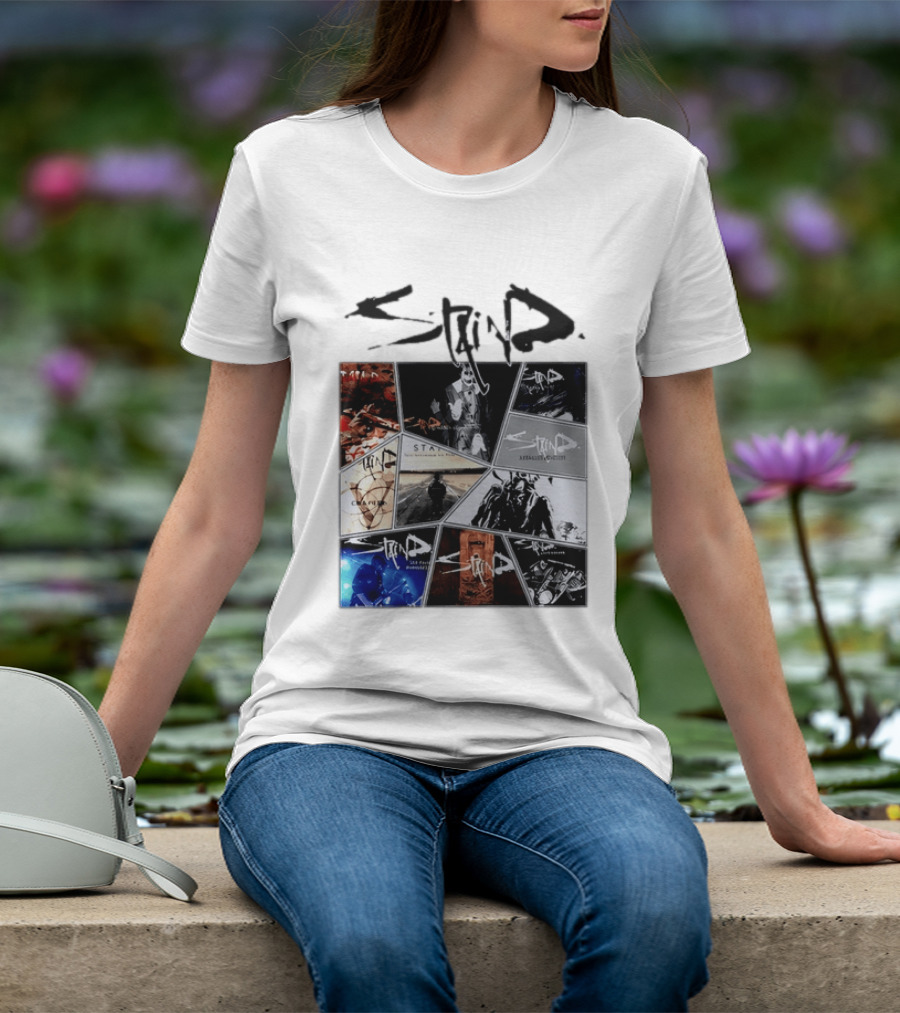 Staind Album Covers Collection Alternative Metal Band T-Shirt