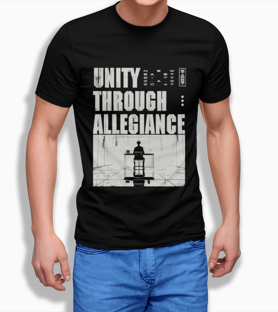 Unity Through Allegiance Neon Starset AIO T-Shirt