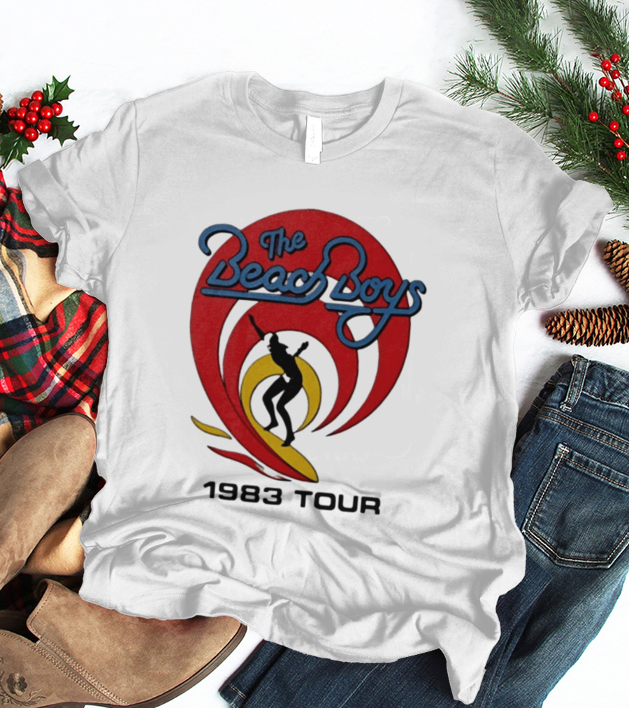 The Beach Boys 1983 Tour Vintage Surf Iconic Music Event T-Shirt