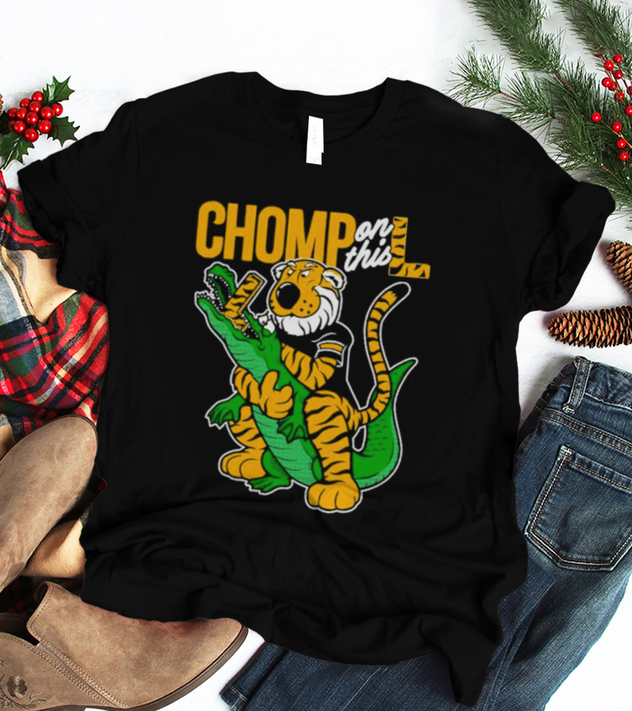 Chomp On This L Mizzou Tigers Beat Gators T-Shirt