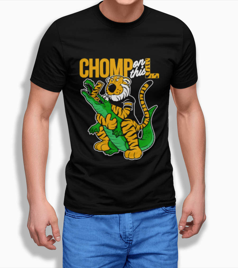 Chomp On This L Mizzou Tigers Beat Gators T-Shirt