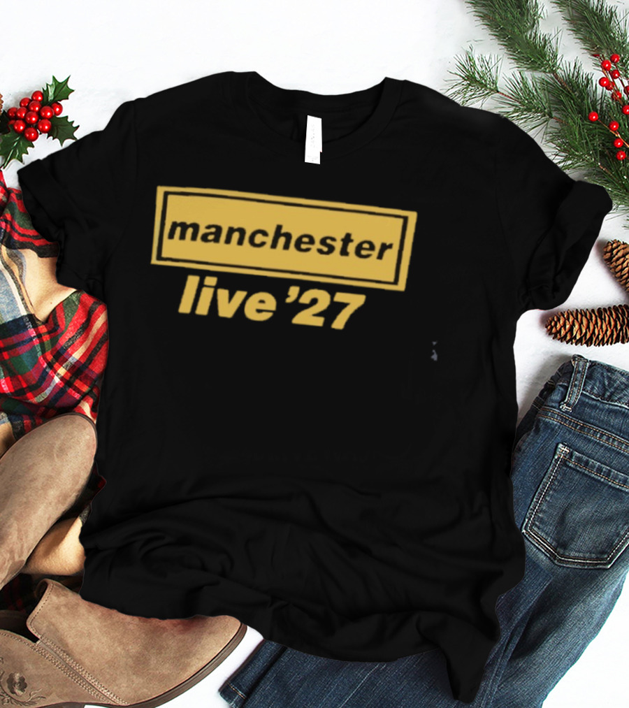 Oasis Manchester Live 27 Vintage Concert T-Shirt