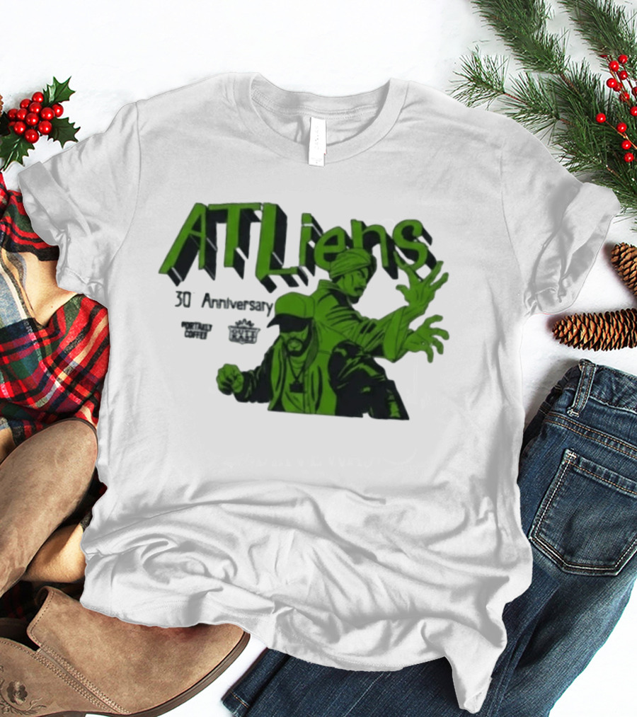 Outkast ATLiens 30th Anniversary Portaely Coffee Hip Hop Legends 90s Rap T-Shirt