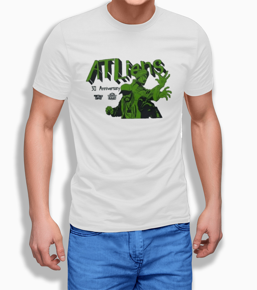 Outkast ATLiens 30th Anniversary Portaely Coffee Hip Hop Legends 90s Rap T-Shirt