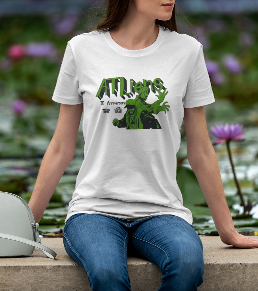 Outkast ATLiens 30th Anniversary Portaely Coffee Hip Hop Legends 90s Rap T-Shirt