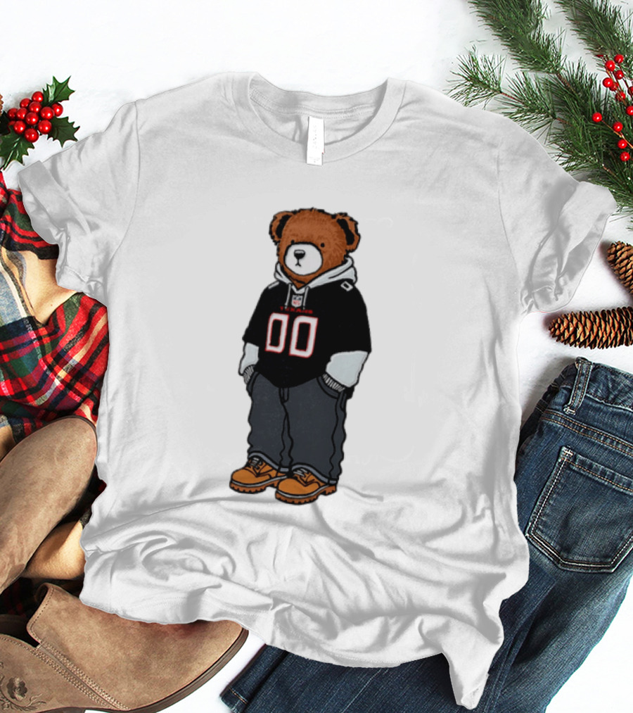 Pickles Bear 00 Jersey Houston Texans 2026 T-Shirt