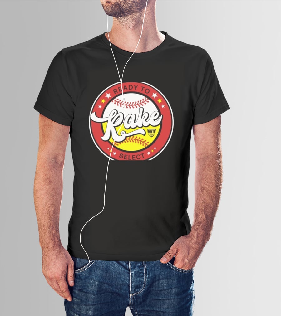 8th Annual Ready To Rake MWTF Select Softball T-Shirt