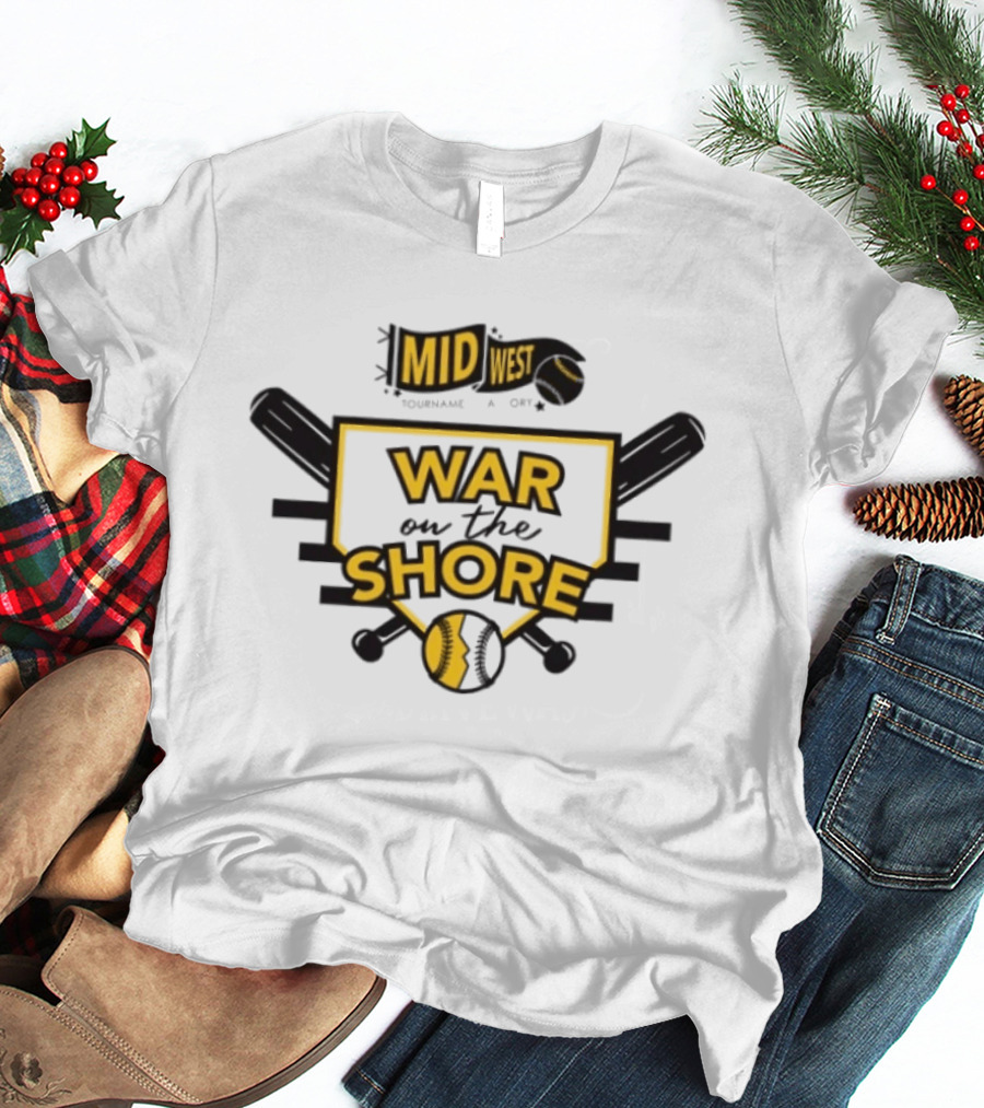 Midwest Softball City War On The Shore Softball 5th Annual T-Shirt