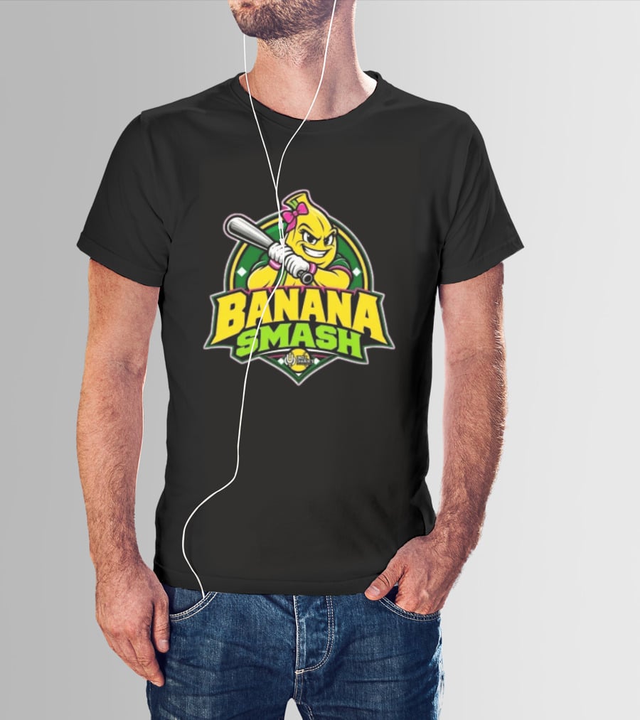 Banana Smash Uncle Charlie's Softball T-Shirt