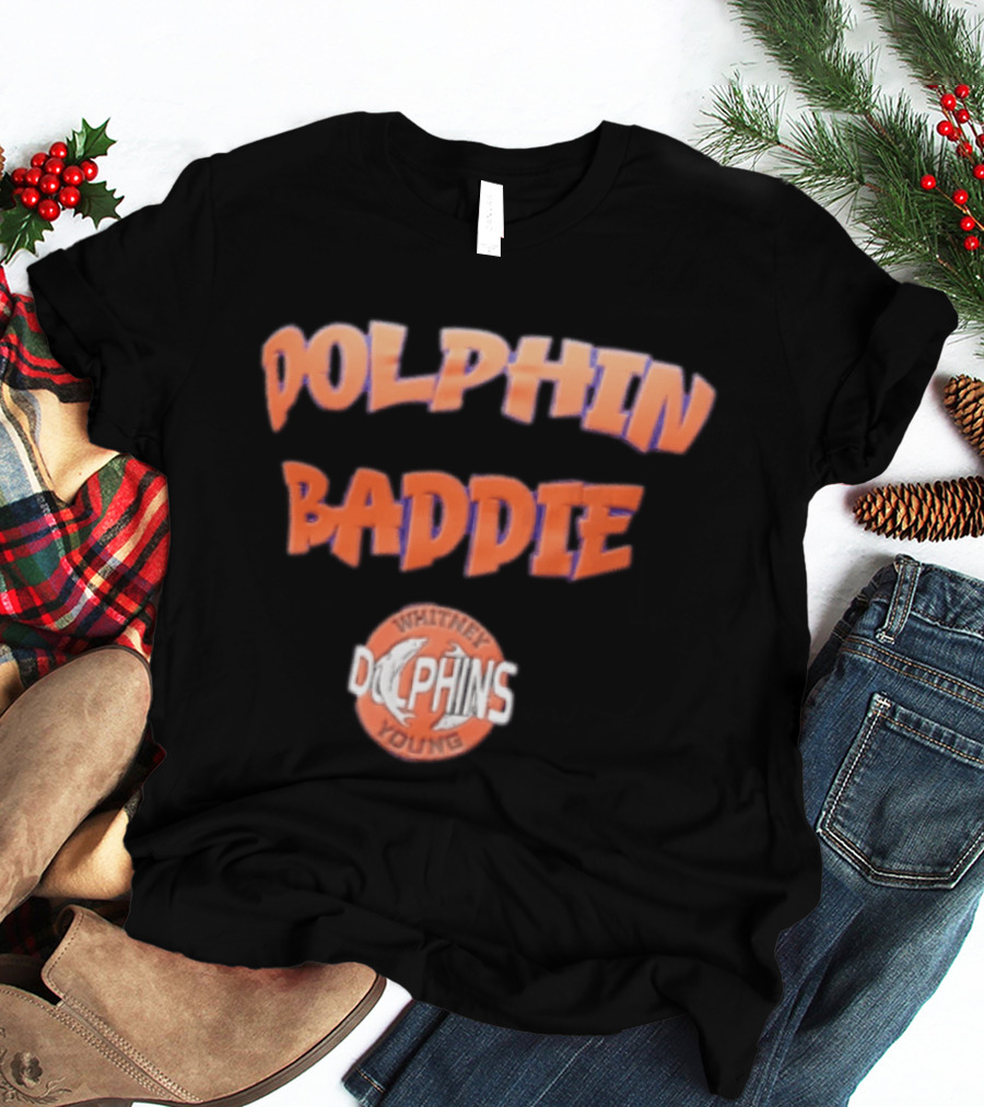 Miami Dolphins Dolphin Baddie Whitney Young T-Shirt