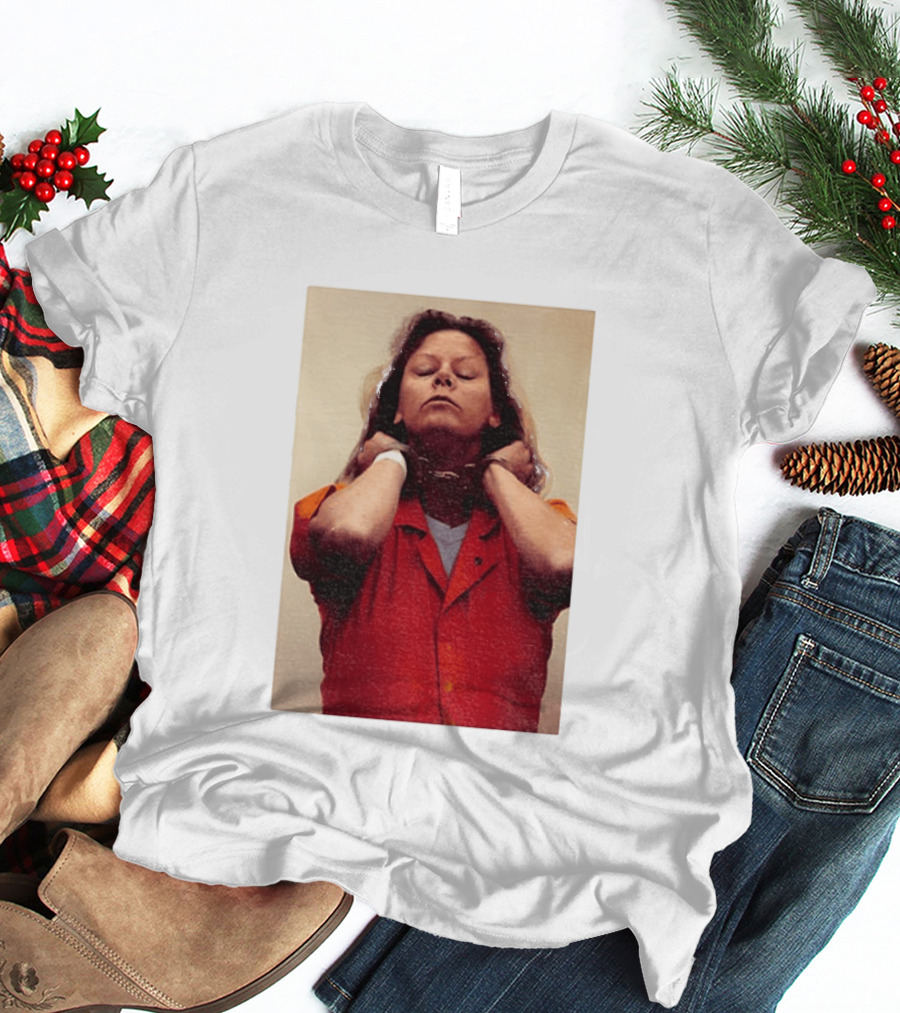 Aileen Wuornos True Crime Iconic Orange Jumpsuit Political T-Shirt