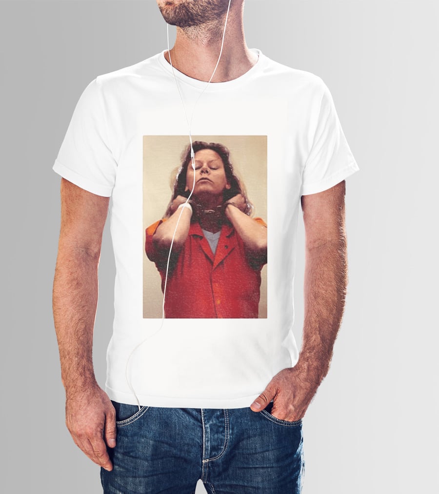 Aileen Wuornos True Crime Iconic Orange Jumpsuit Political T-Shirt