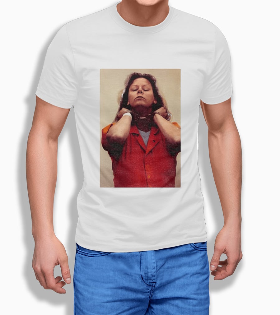 Aileen Wuornos True Crime Iconic Orange Jumpsuit Political T-Shirt