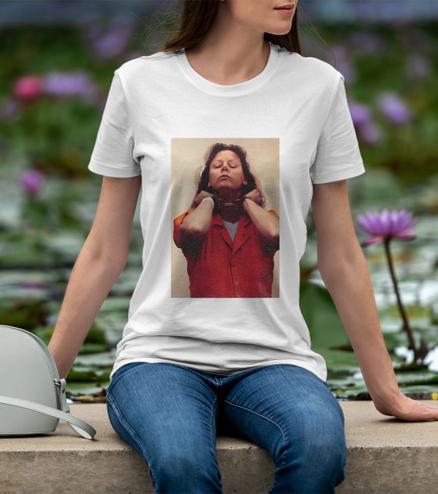 Aileen Wuornos True Crime Iconic Orange Jumpsuit Political T-Shirt