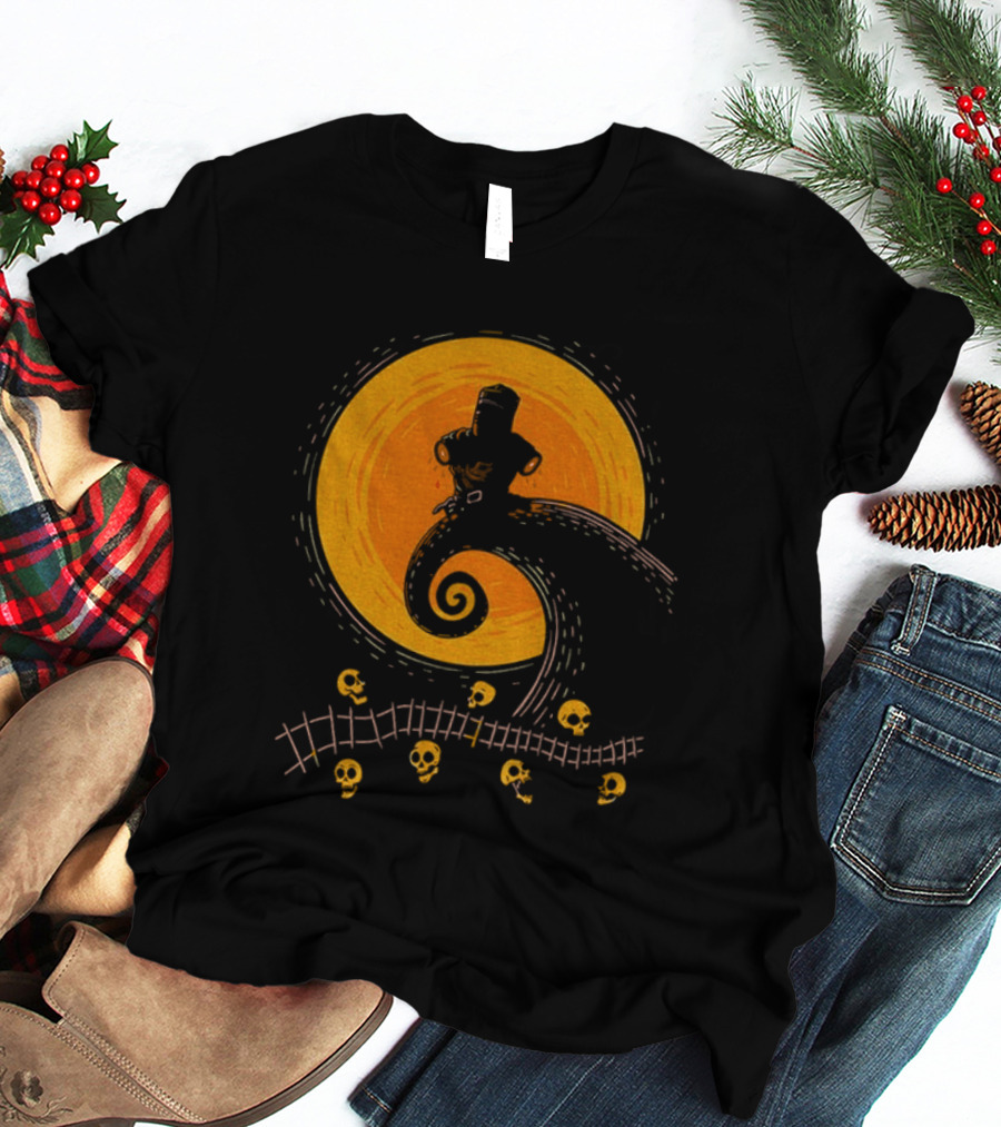 Monty Python And The Holy Grail Meets The Nightmare Before Christmas T-Shirt
