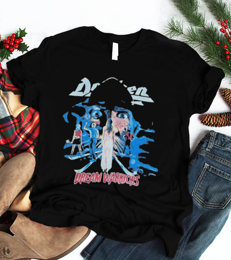 Dokken Dream Warriors A Nightmare On Elm Street Horror Music Collaboration T-Shirt