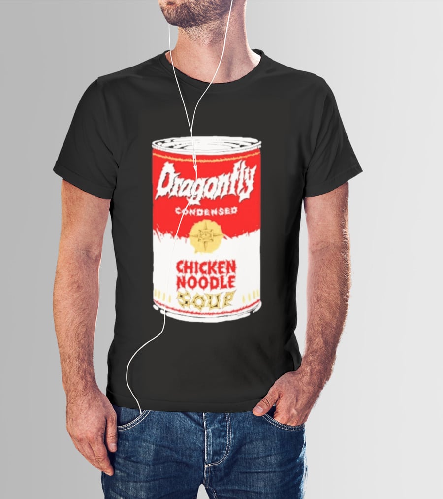 Dragonfly Condensed Chicken Noodle Soup T-Shirt