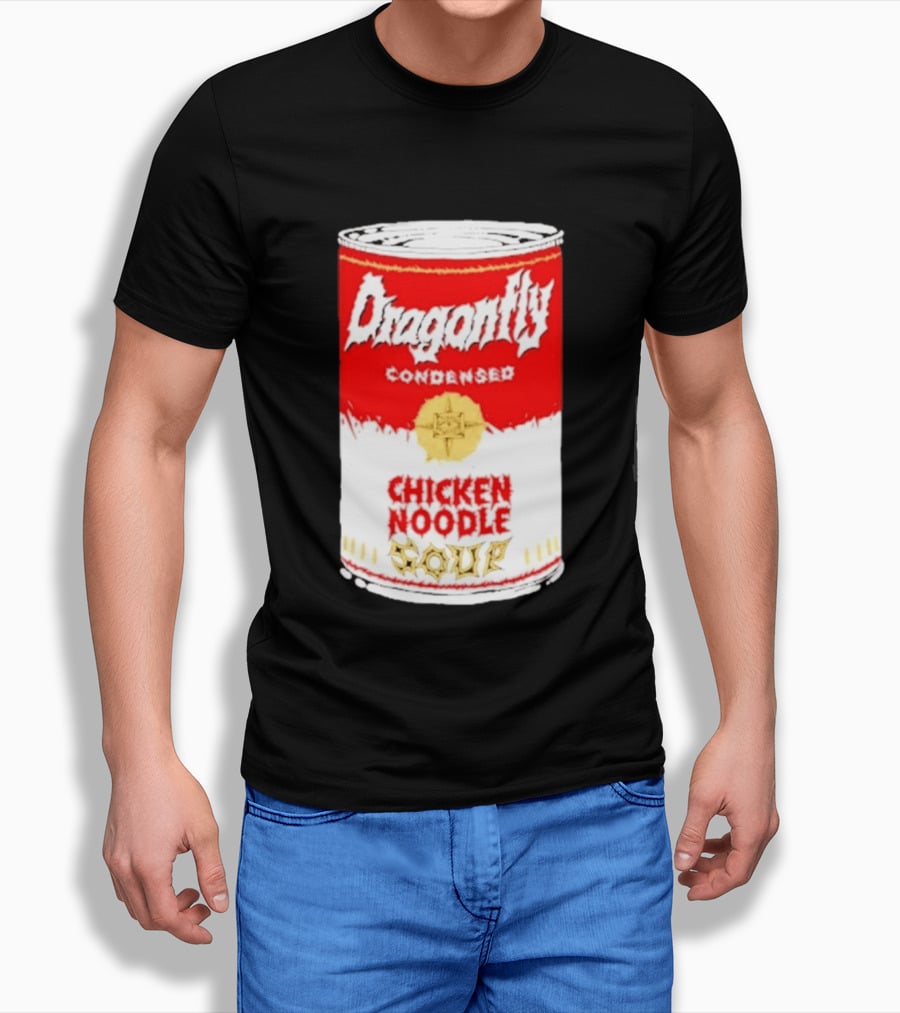 Dragonfly Condensed Chicken Noodle Soup T-Shirt