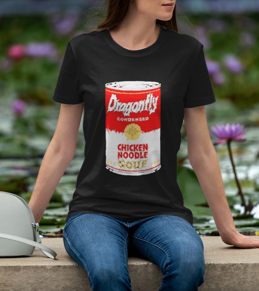 Dragonfly Condensed Chicken Noodle Soup T-Shirt