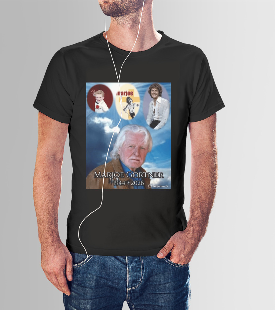 Marjoe Gortner 1944 2026 Forgotten TV Tribute Collage T-Shirt