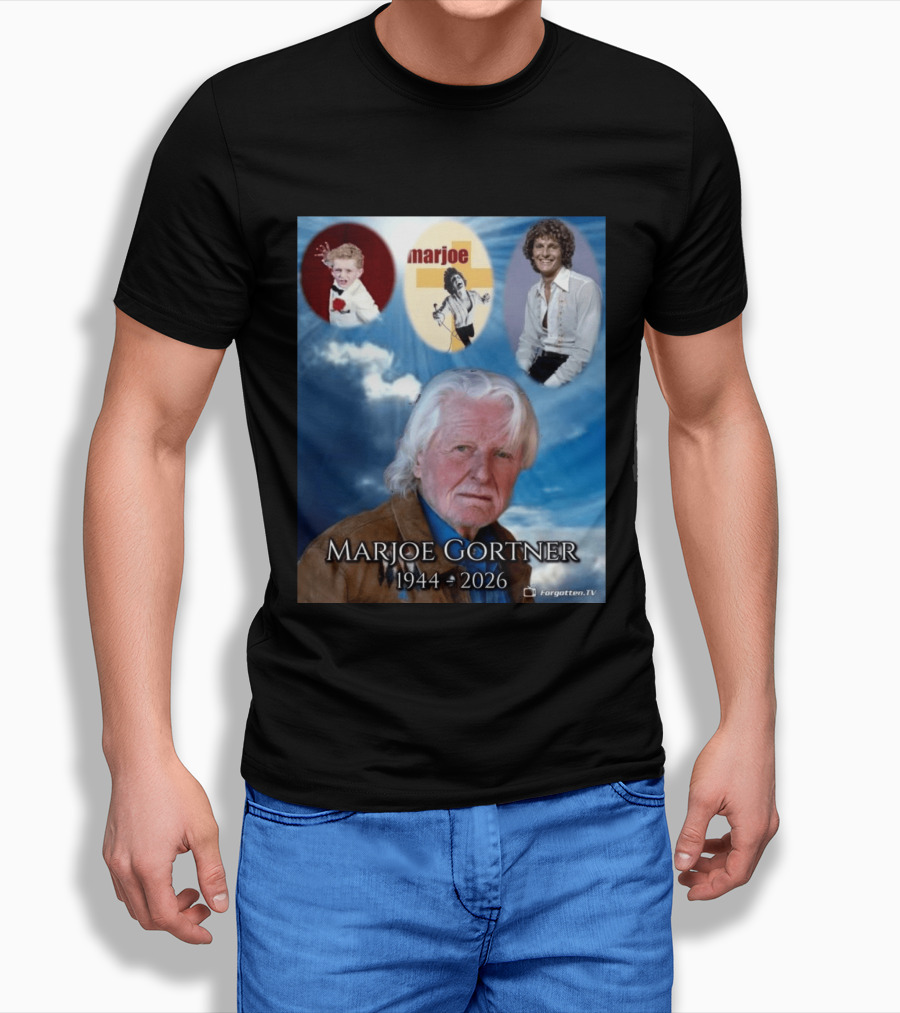 Marjoe Gortner 1944 2026 Forgotten TV Tribute Collage T-Shirt