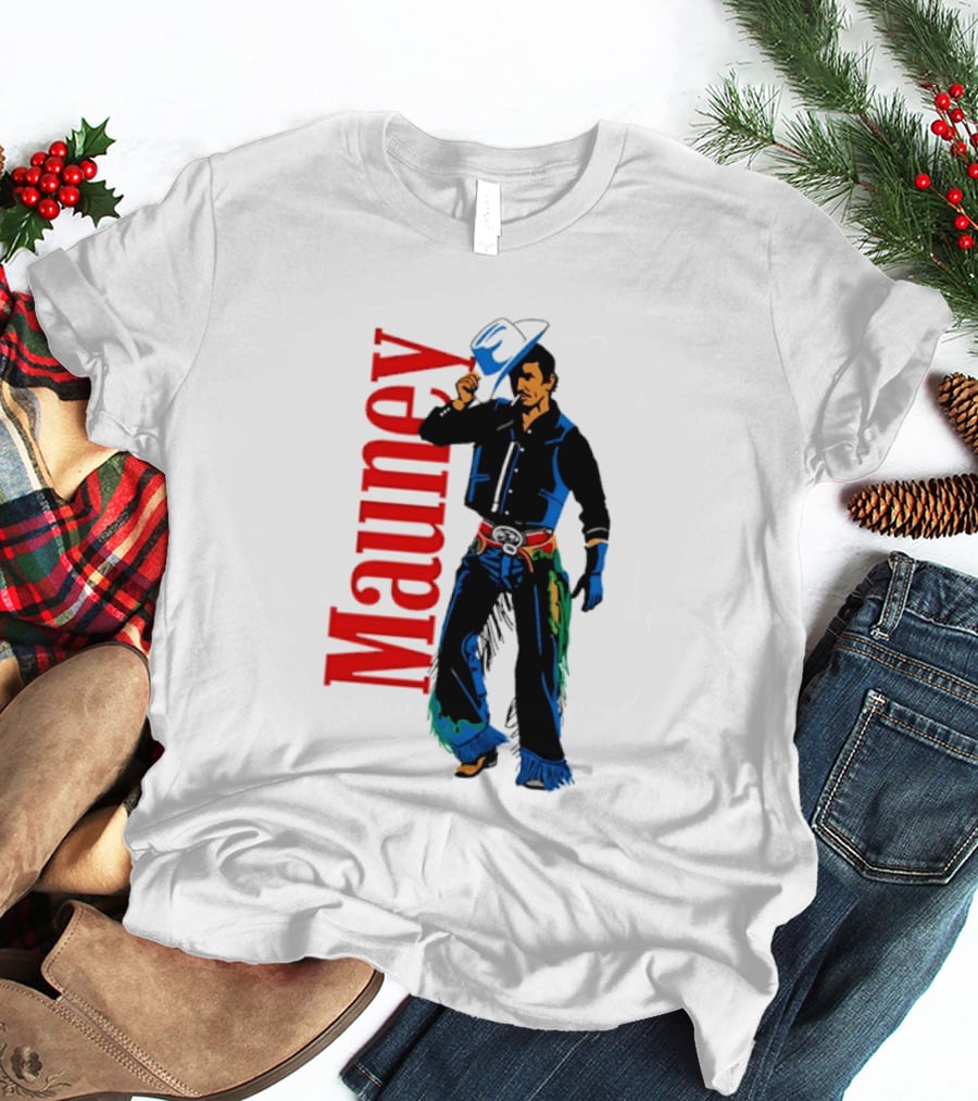 JB Mauney Bull Rider Cowboy Style Western T-Shirt