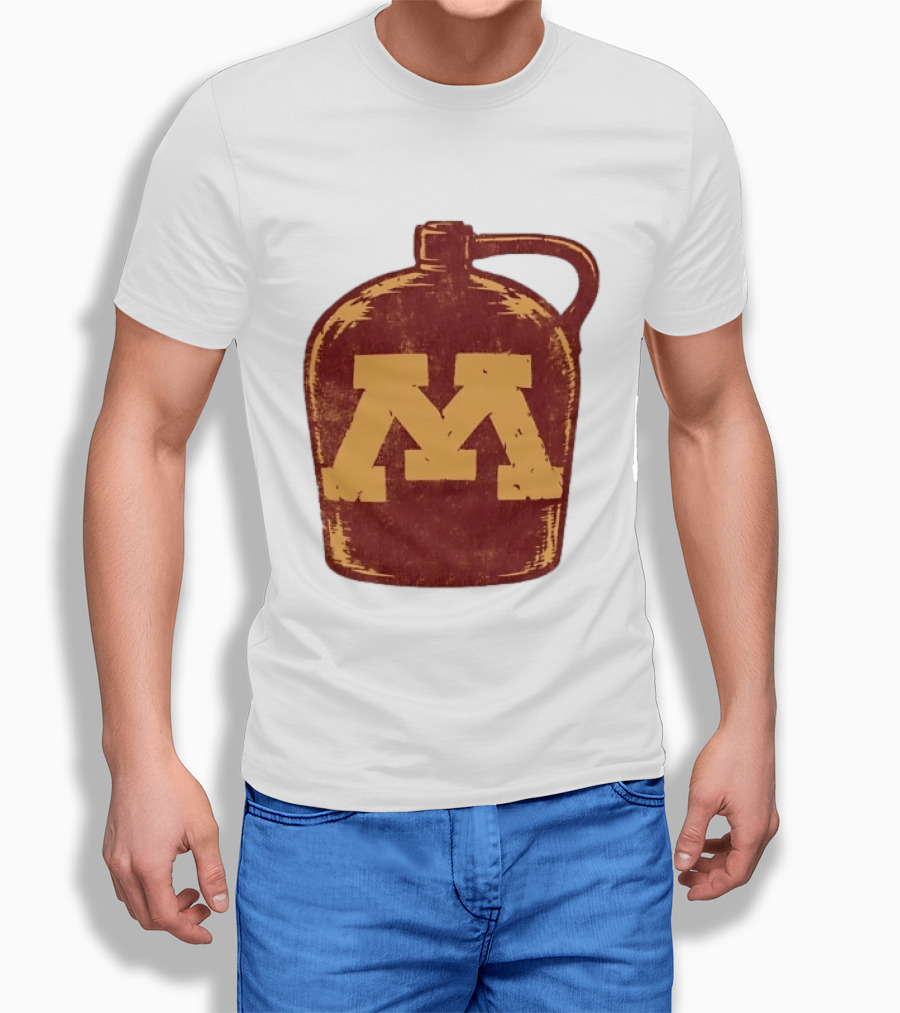 Minnesota Golden Gophers Distressed M Jug T-Shirt