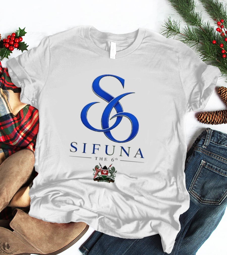 Sifuna 6th Blue Crest With Shield T-Shirt