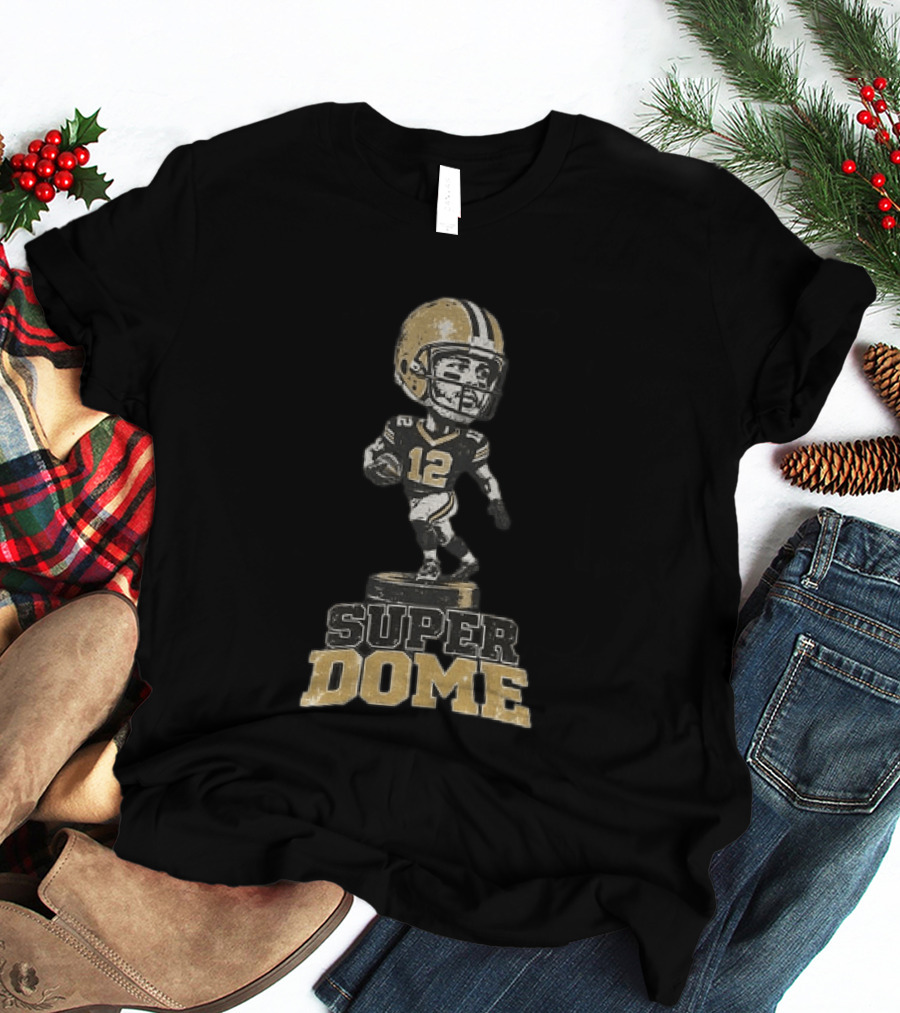 Super Dome Chris Olave New Orleans Saints Football Player #12 T-Shirt
