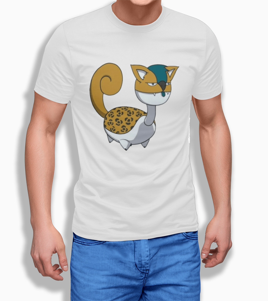 Jacksonville Jaguars Pokemon Fusion Cartoon T-Shirt
