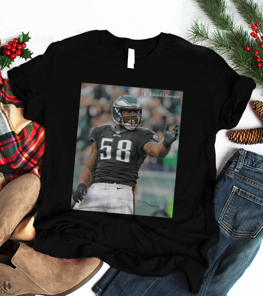 Philadelphia Eagles Legend Trent Cole Happy Birthday Celebration T-Shirt