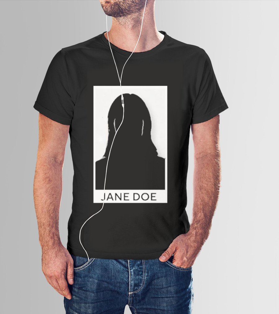 Justice For Jane Doe Silhouette Recognition Movement T-Shirt