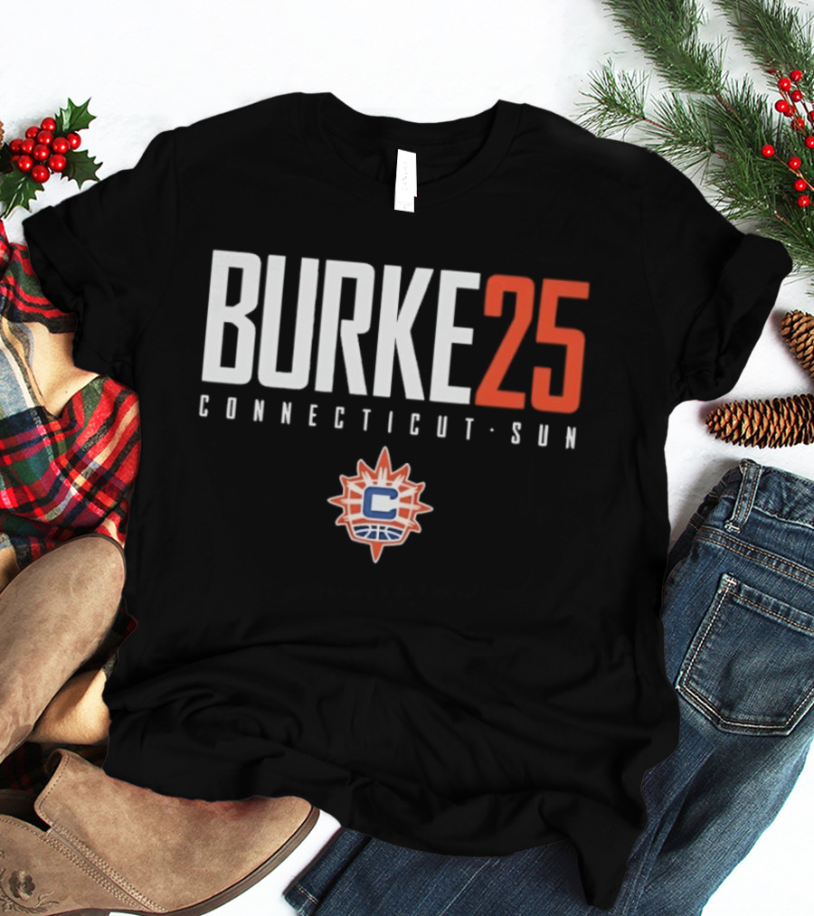 Connecticut Sun Burke 25 WNBA Basketball T-Shirt