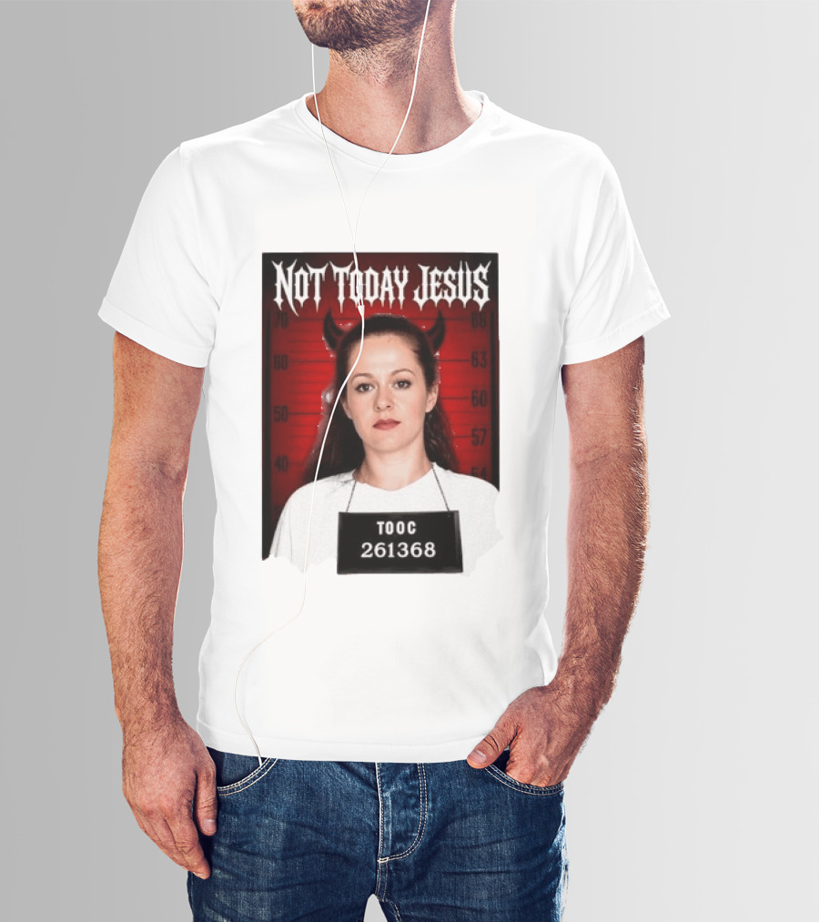 Not Today Jesus Devil Shot TOOC 261368 T-Shirt