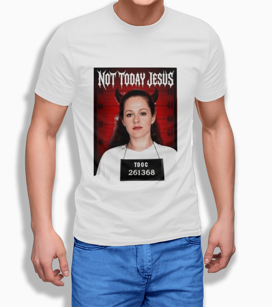 Not Today Jesus Devil Shot TOOC 261368 T-Shirt