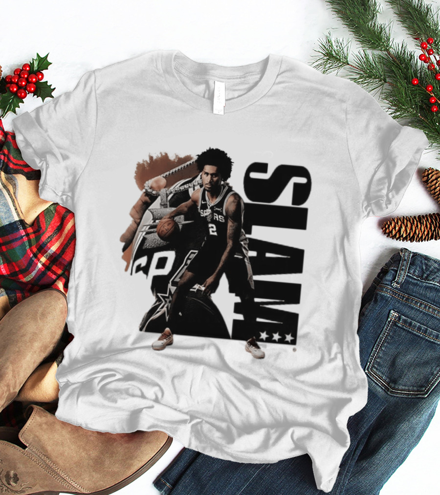 Dylan Harper 2 San Antonio Spurs SLAM 264 NBA Basketball T-Shirt