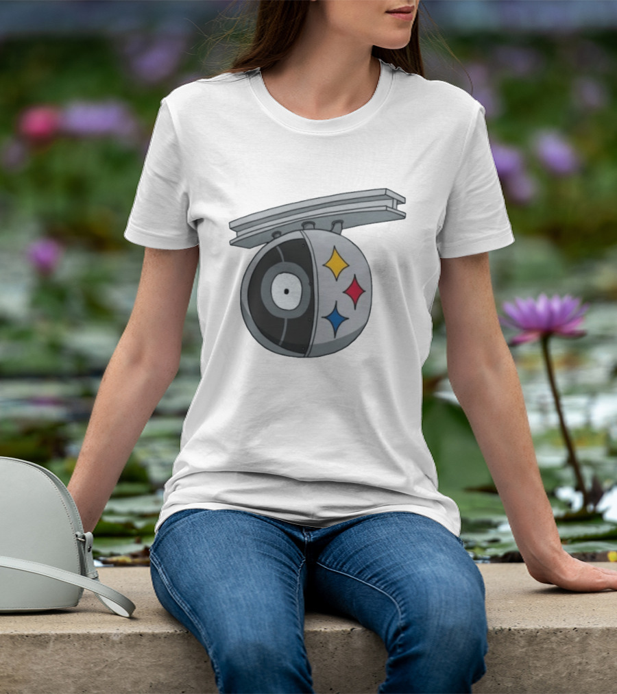 Pittsburgh Steelers Pokémon Sentret Steel Football Stadium Jumbotron T-Shirt