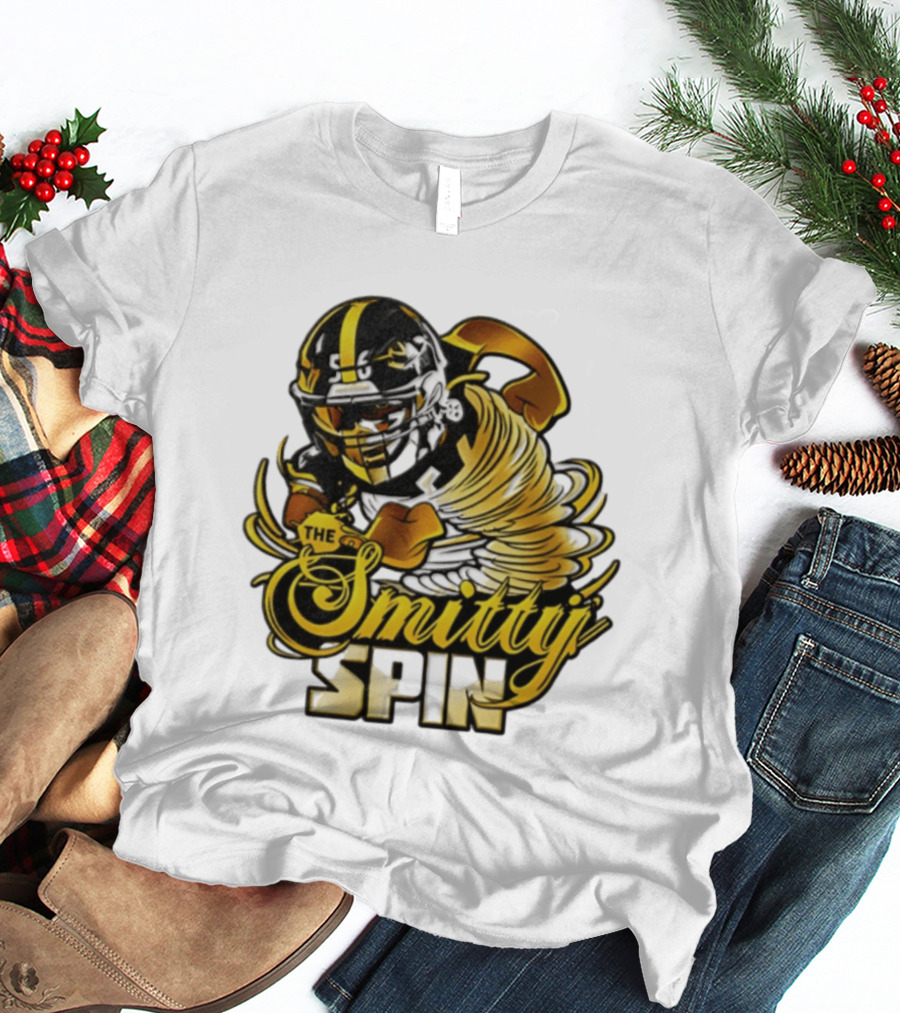 Smittyj Spin Alex Highsmith Pittsburgh Steelers Football T-Shirt