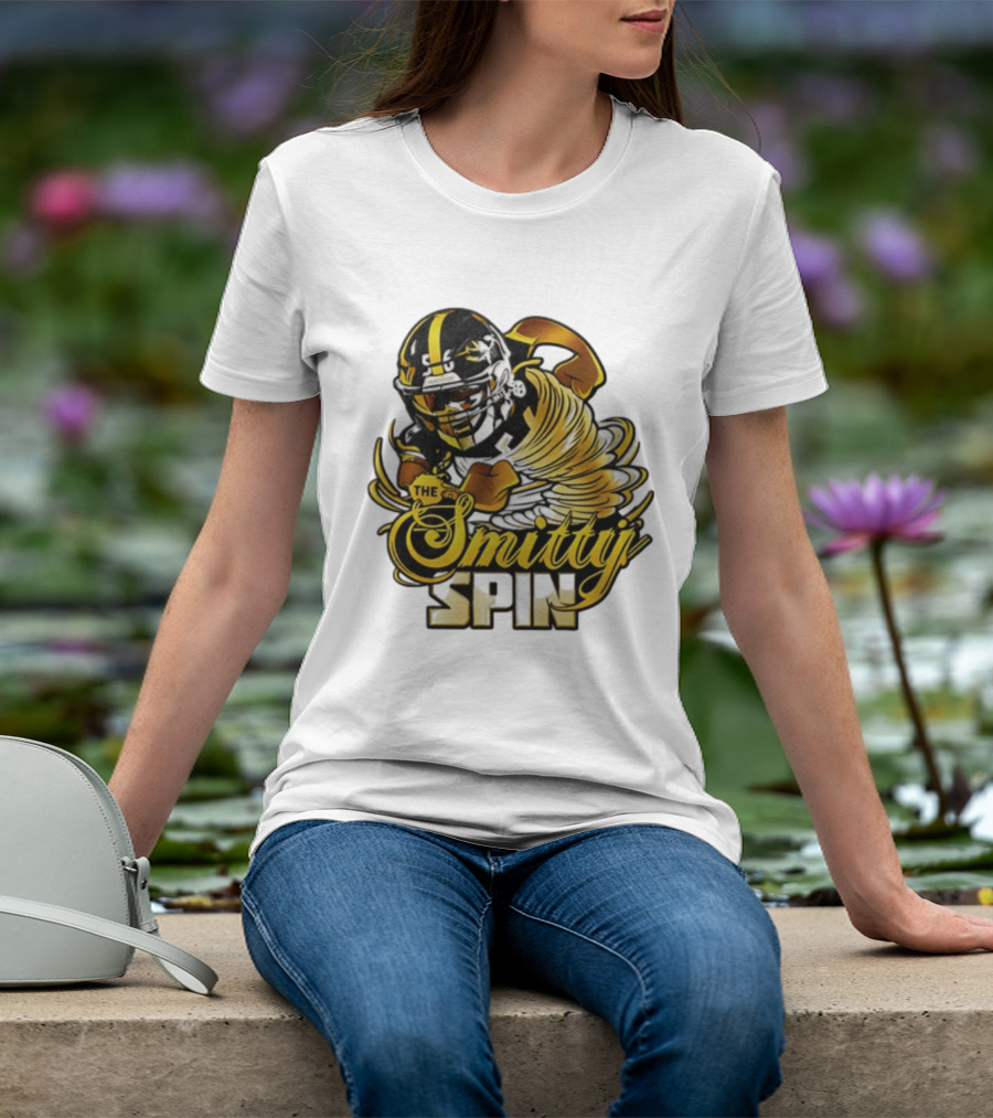 Smittyj Spin Alex Highsmith Pittsburgh Steelers Football T-Shirt