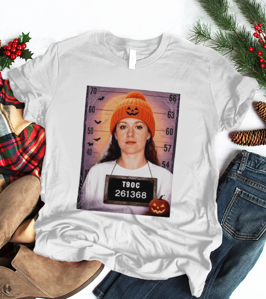 T90C Halloween Shot Pumpkin Hat 261368 T-Shirt
