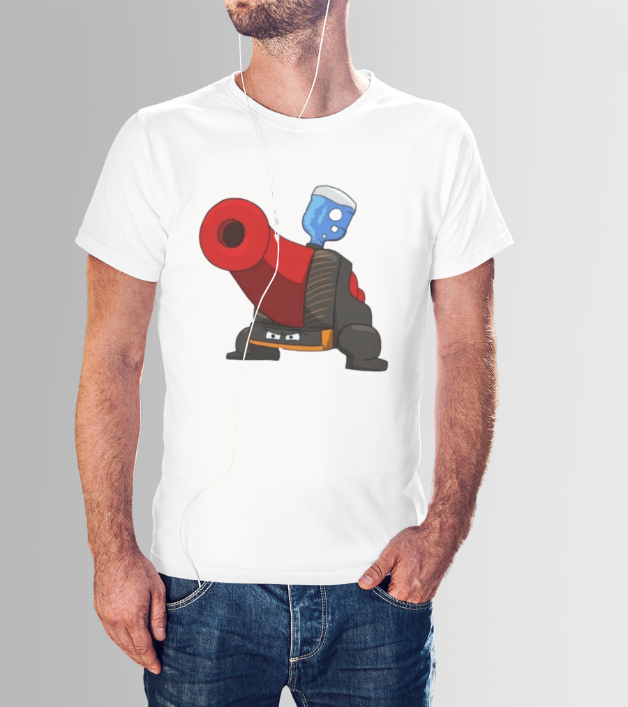 Tampa Bay Buccaneers Inspired Blastoise Pokemon T-Shirt