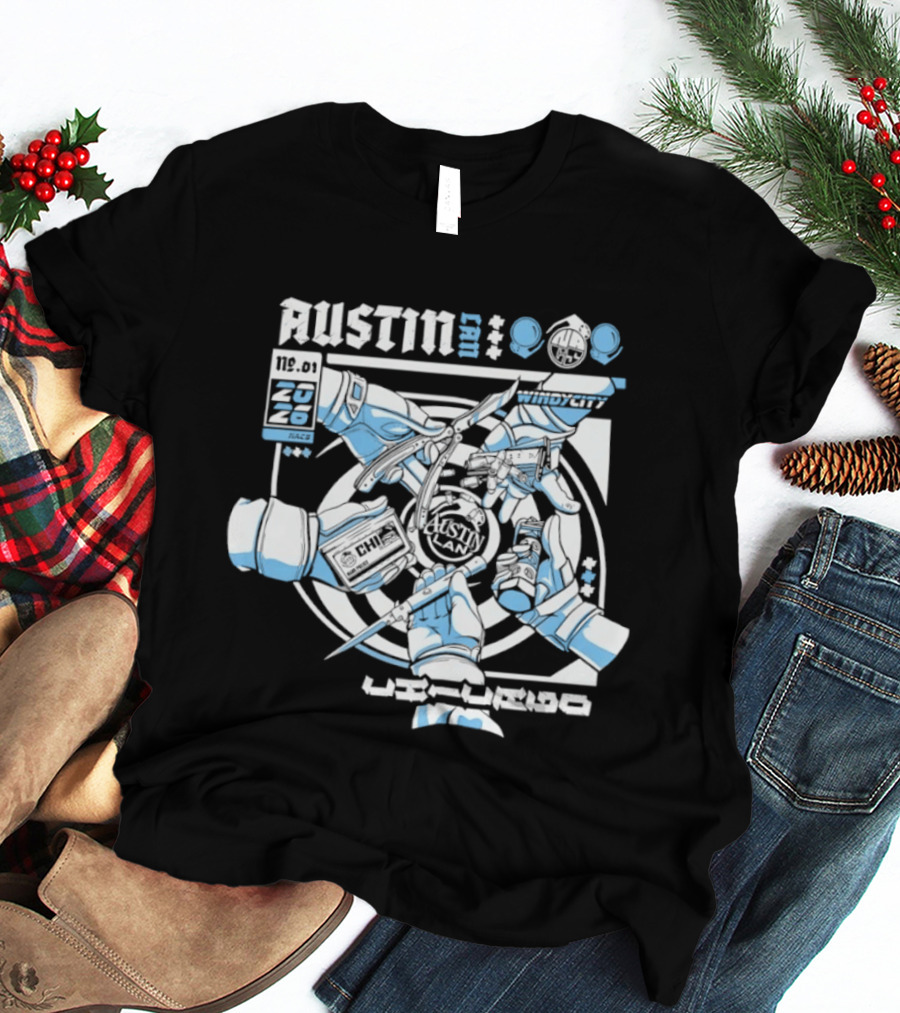 Austin Lan Windy City 2026 Uhturbo Boxing No01 T-Shirt