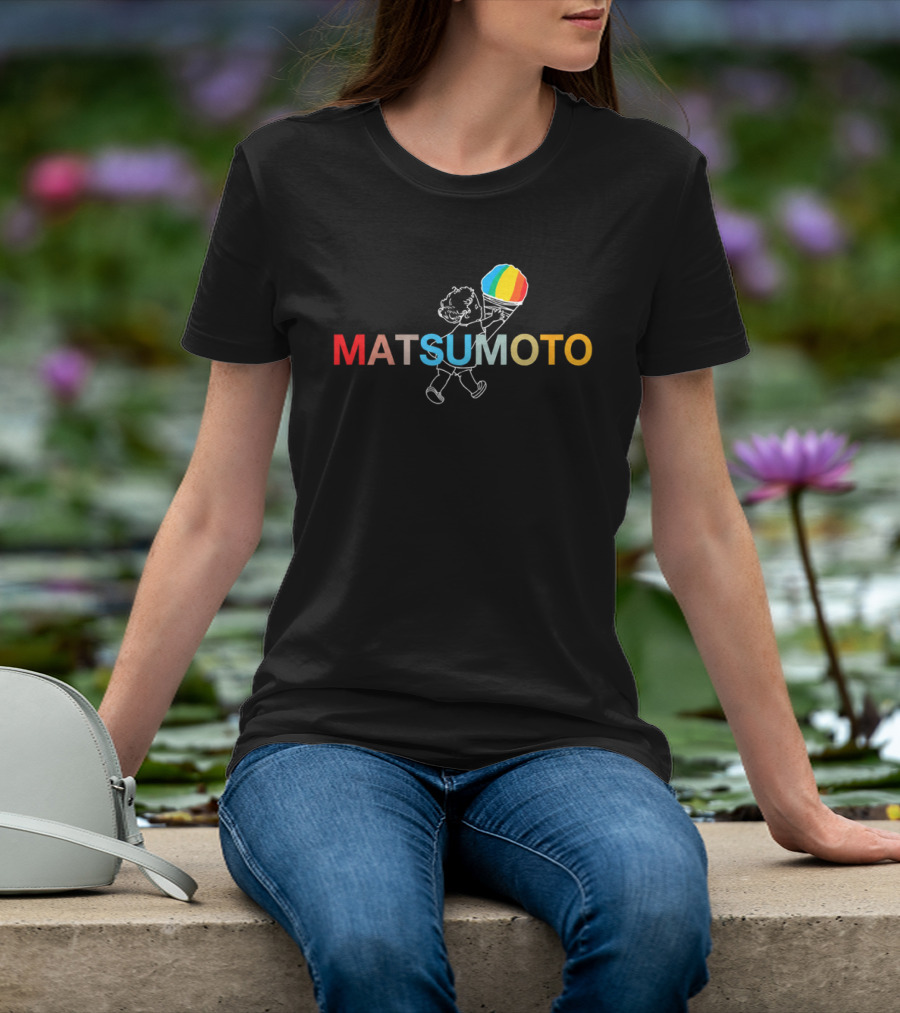 Matsumoto Shave Ice Rainbow Child Enrique Hernandez T-Shirt