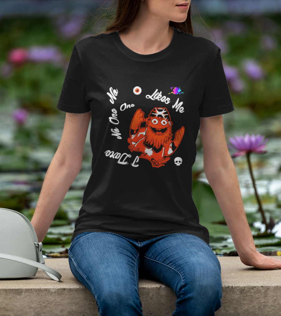 Gritty Philadelphia Flyers No One Likes Me 2026 T-Shirt