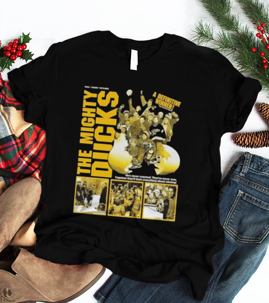 Walt Disney Pictures The Mighty Ducks Movie A Definitive Winner T-Shirt