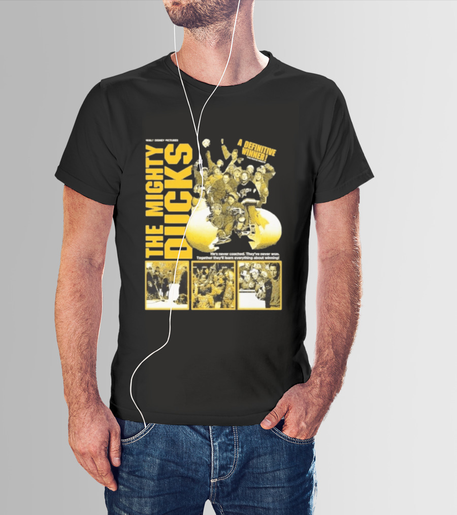 Walt Disney Pictures The Mighty Ducks Movie A Definitive Winner T-Shirt