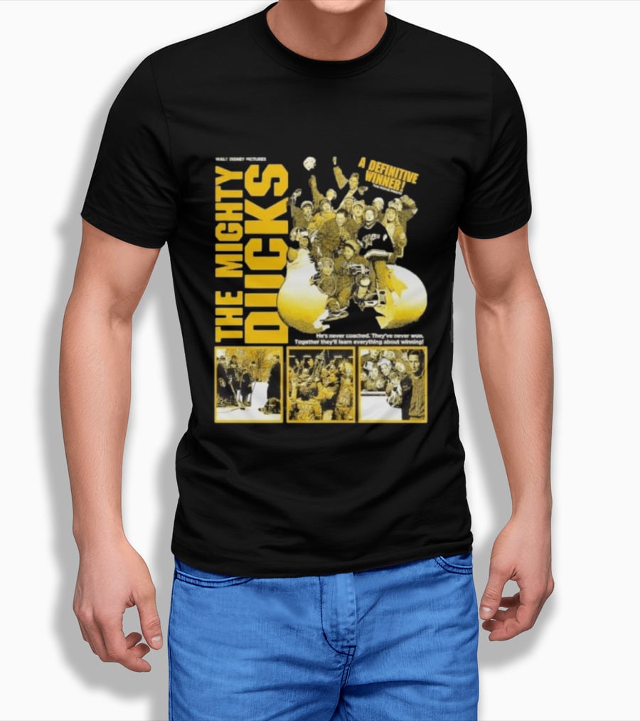 Walt Disney Pictures The Mighty Ducks Movie A Definitive Winner T-Shirt